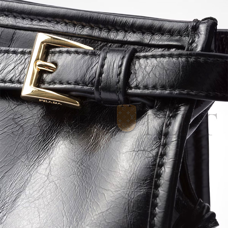 PRADA BONNIE LARGE LEATHER HANDBAG 1BA433 (38*24*12cm) PRADA BONNIE LARGE LEATHER HANDBAG 1BA433 (38*24*12cm)